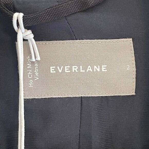 Everlane One-Button Easy Blazer in Black 2. NWT - Picture 6 of 10